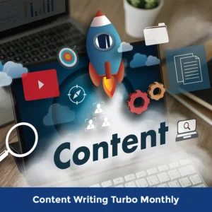 Content Writing Turbo Monthly Package