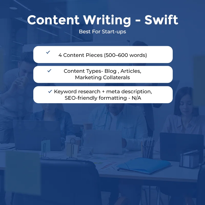 Content Writing Swift Monthly Package - Image 2