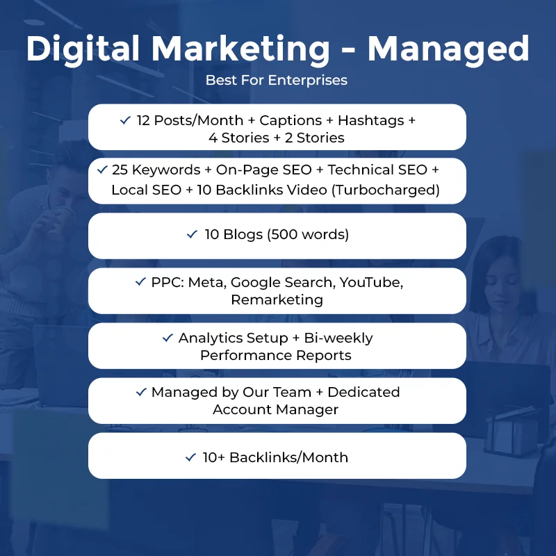 Digital Marketing Managed Monthly Package - Image 2