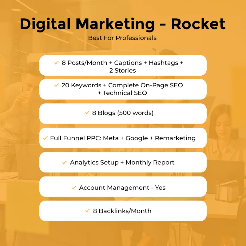 Digital Marketing Rocket Yearly Package - Image 2